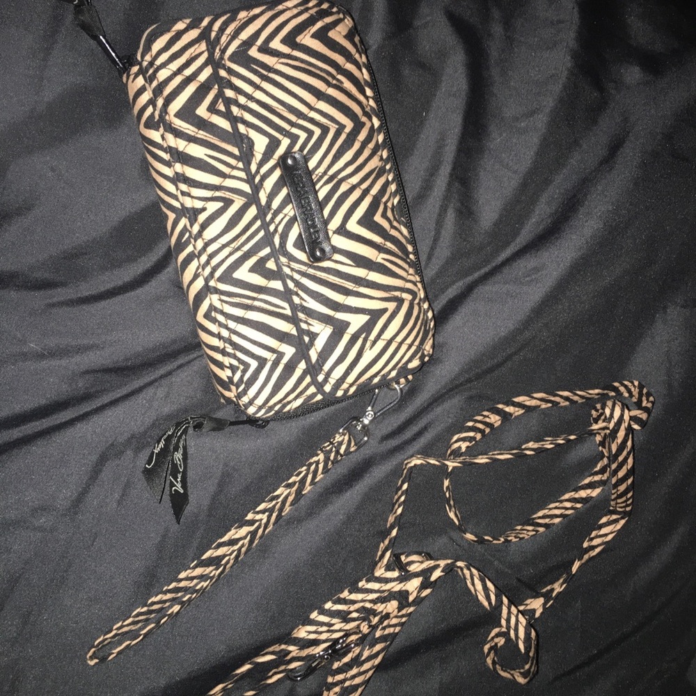 Vera Bradley wristlet/ cross body purse